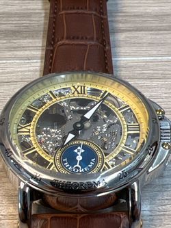 Theorema GM-101 Casablanca Skeleton Mechanical Watch with Box (PO1025424)