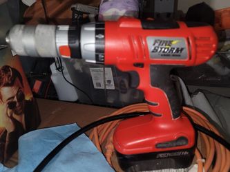 Black And Decker Firestorm Drill. Needs New Battery.