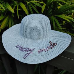 Vacay Mode Floppy Sun Hat 