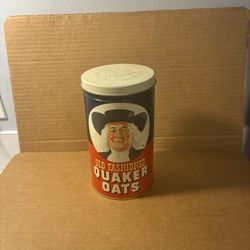 Vintage Quaker Oats Tin (Milwaukie,OR)
