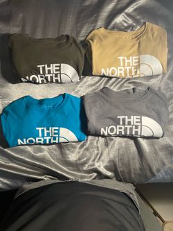 Lot of 4 The North Face Shirts