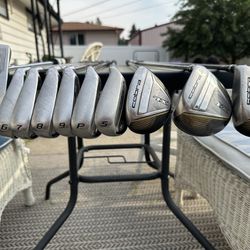Golf Irons, Bag, Cart