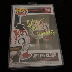Art The Clown Autograph Funko Pop