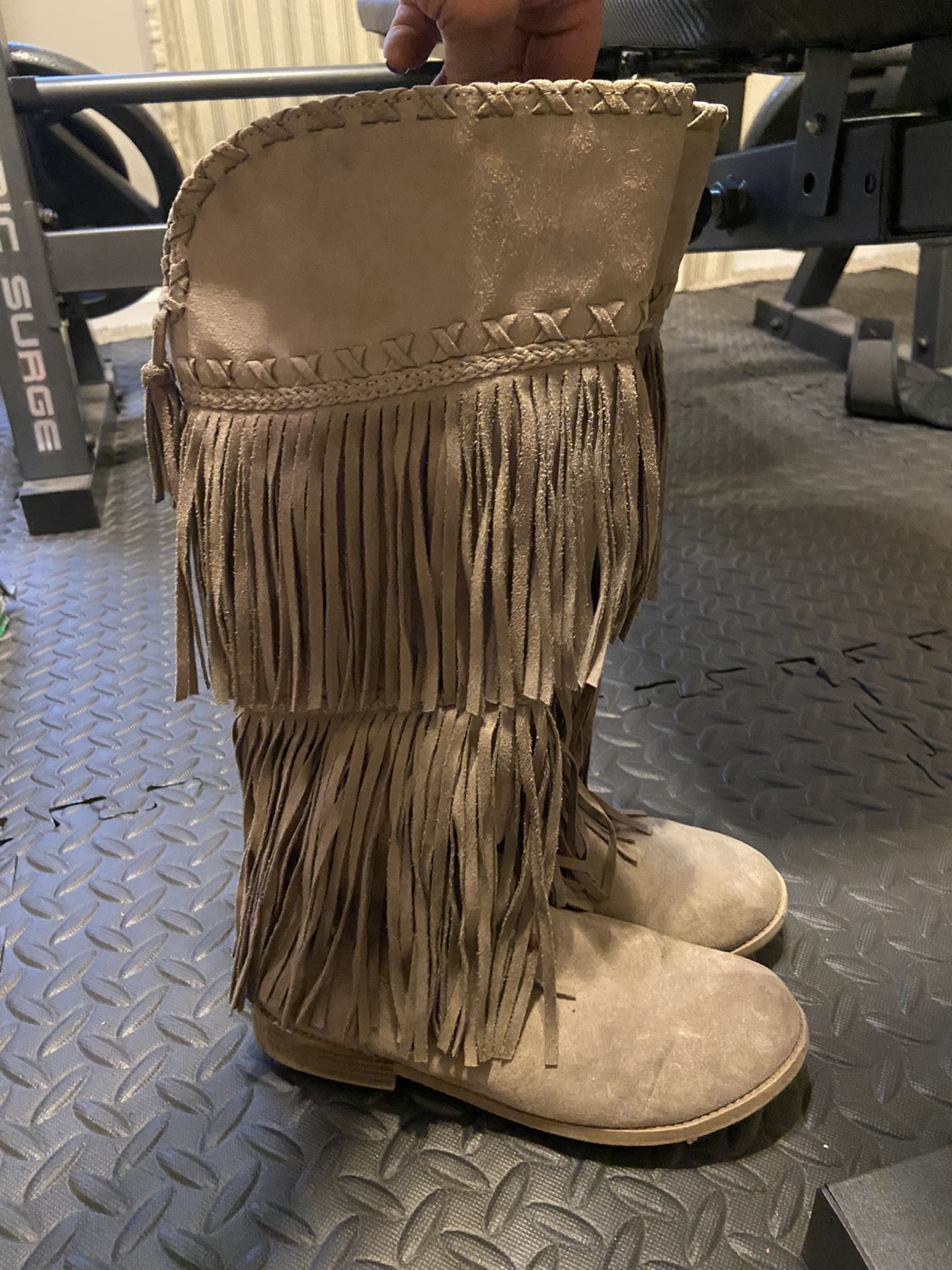 Fringed Boots