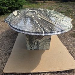 Rare Italian Marble Coffee Table