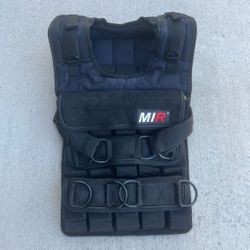 MIR Pro Weighted Vest, 45 Pounds 