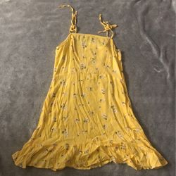 Yellow Flower Dress