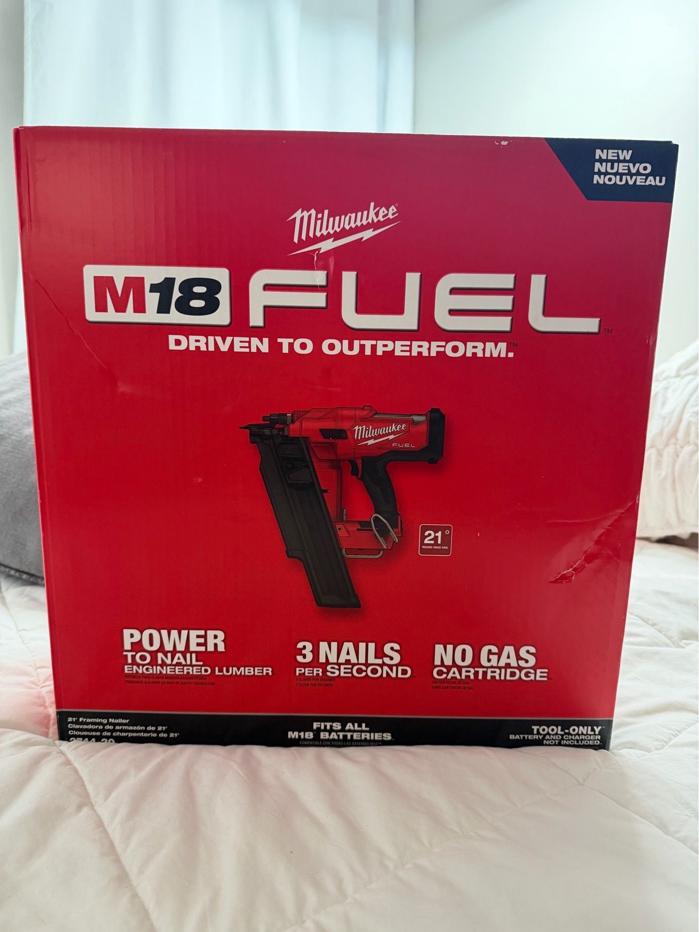 Milwaukee framing nailer
