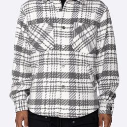 FLANNEL SHIRT - GREY (S)