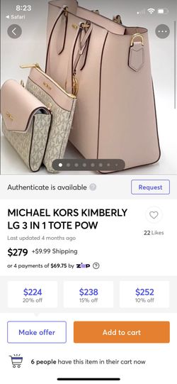 Michael Kors 3 In 1 Kimberly Tote for Sale in Denton, TX - OfferUp