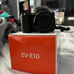 Sony Black ZV-E10 Digital Camera