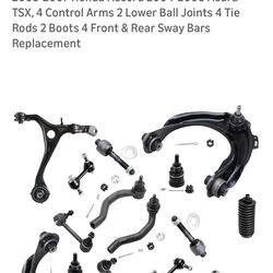Acura TSX  full suspension front