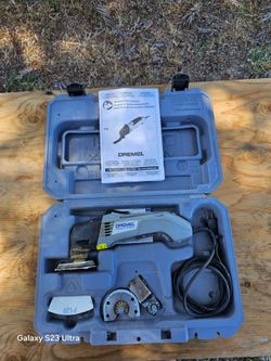 Used Dremel Rotary Tool with Accessories – Works Great!