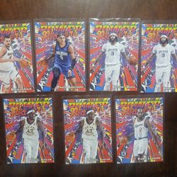 Basketball Power Players Inserts Lot 