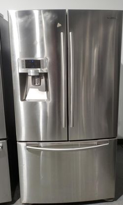 Samsung 3 Door Stainless Steel Fridge
