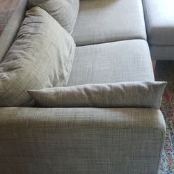 Modern Sofa w Ottoman