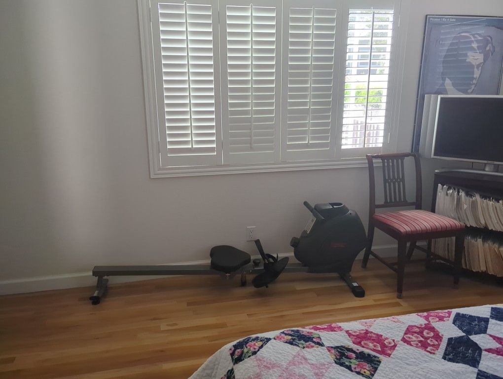 Simple Portable Rowing Machine