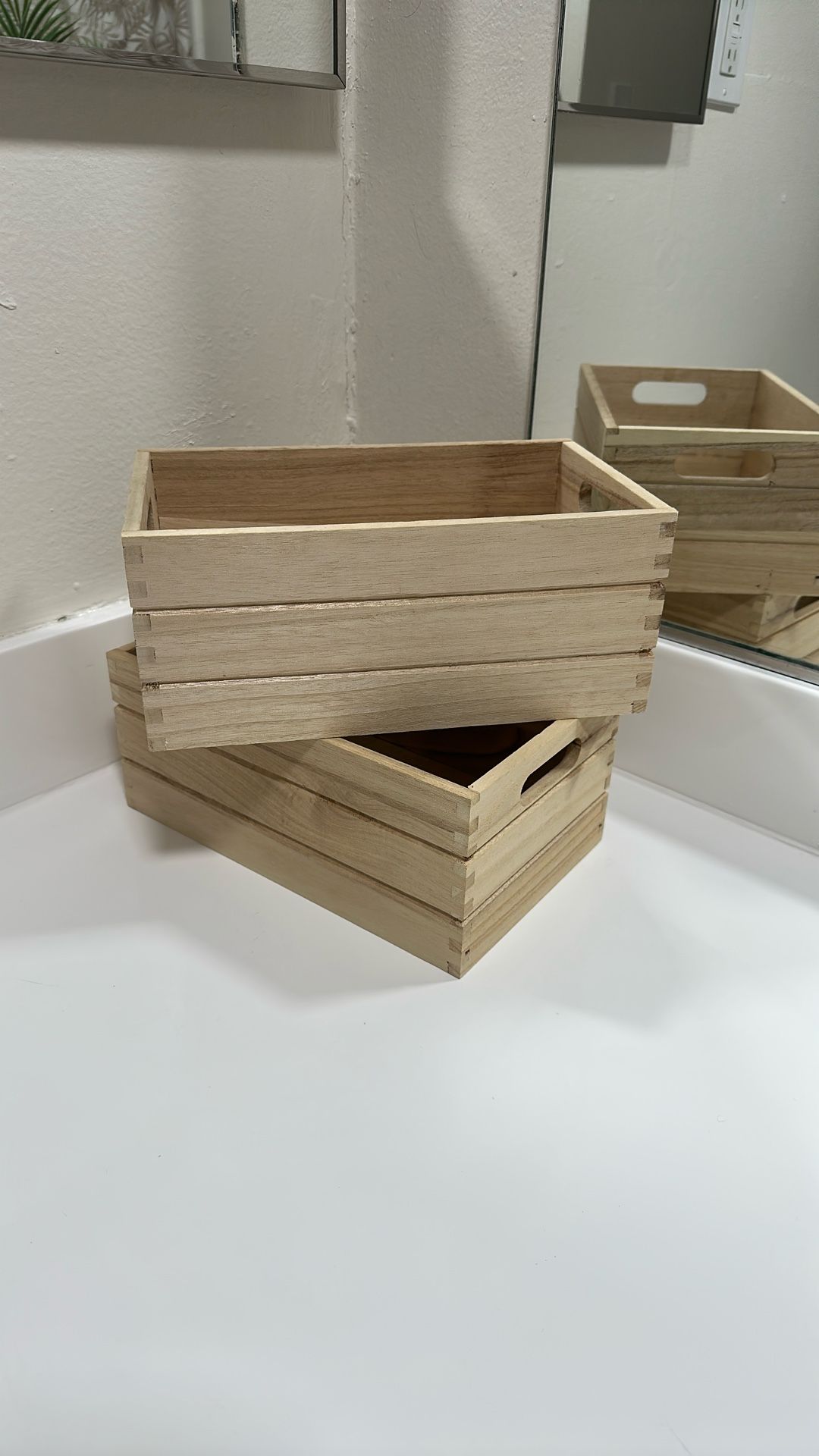 Home Decor- Wooden Storage Boxes