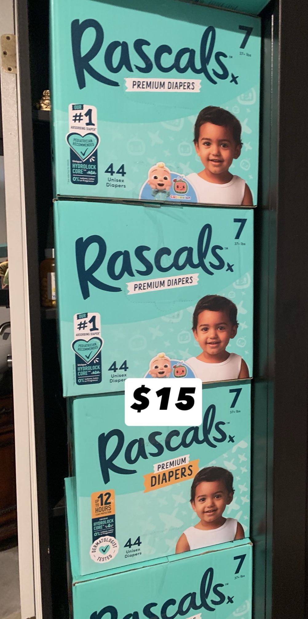 Diaper size 7 ( rascals)