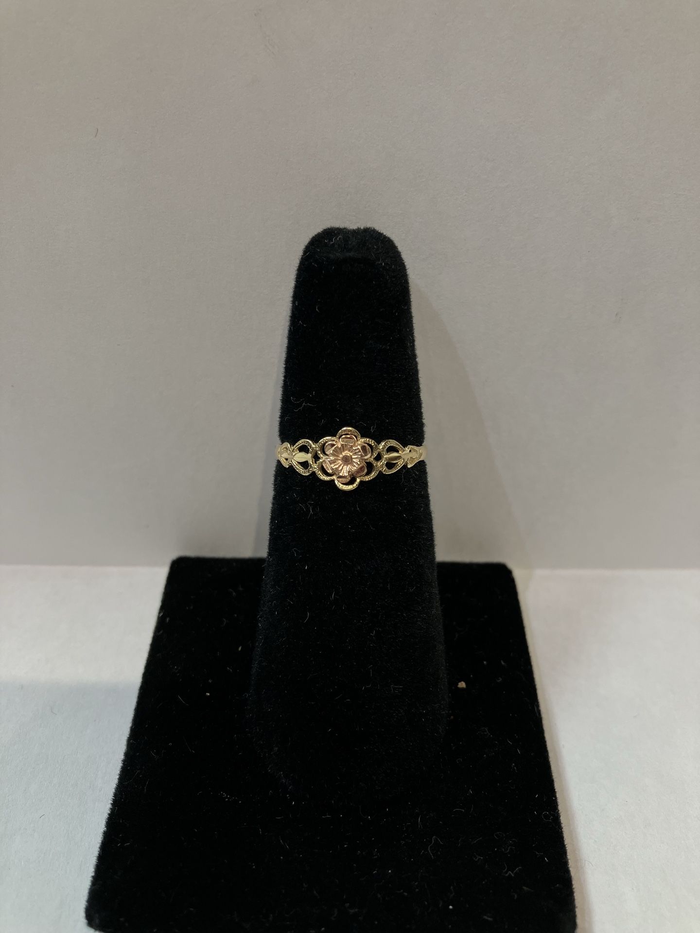 14k gold ring #110451-3 MJ