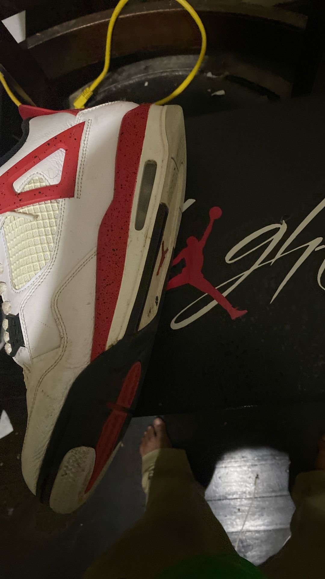 Jordan 4 Retro Red Cement