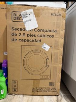 black + decker secadora compacta