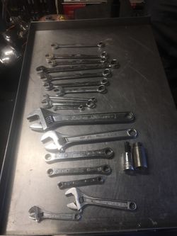 Snapon collection of wrenches