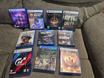 Lot of 10 ps5 /ps4 games