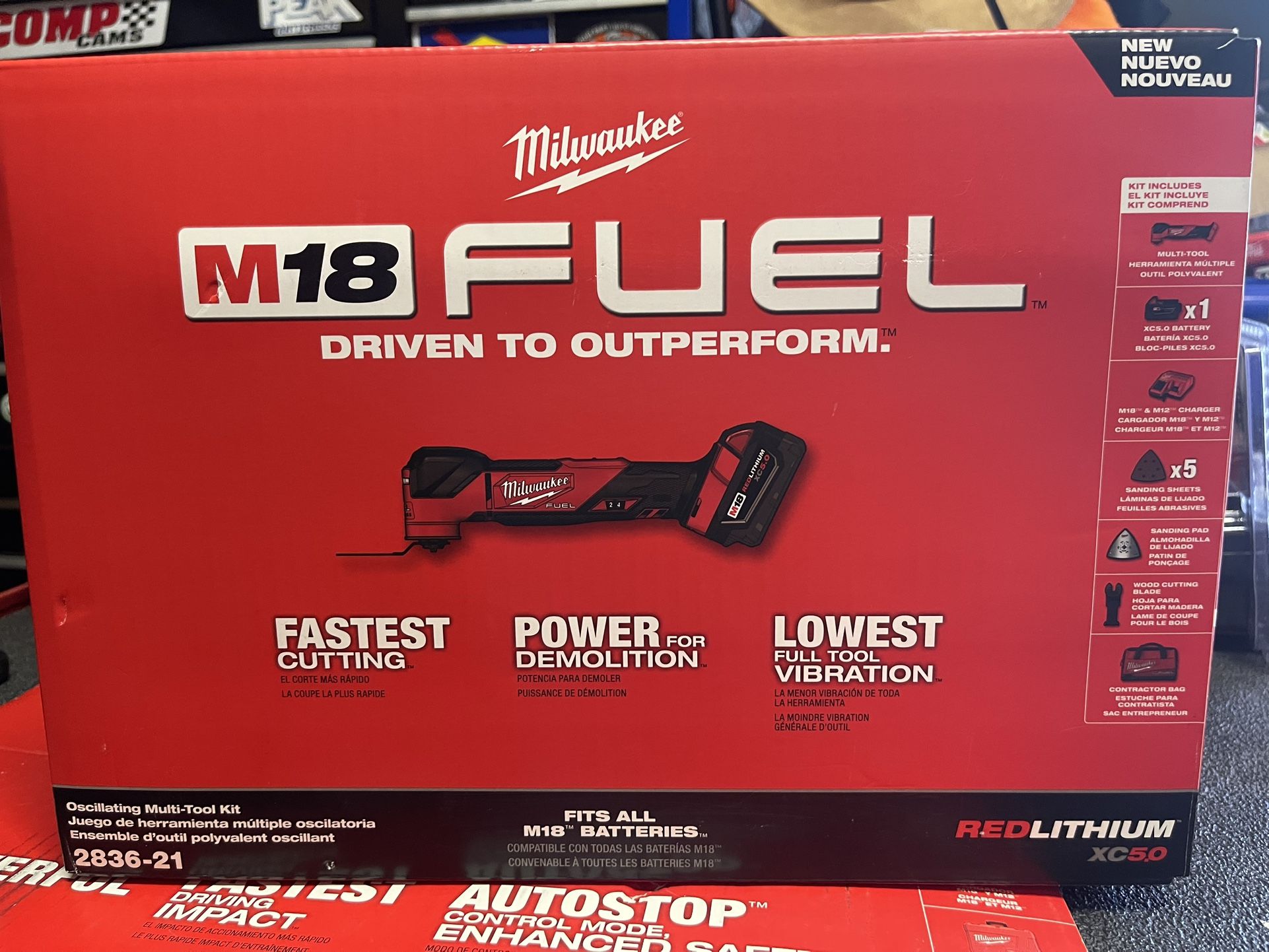 MILWAUKEE M18 FUEL MULTI -TOOL KIT #2836-21 (( Read Below ))