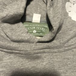 Grey And White Denim Tears Size Medium Men’s 