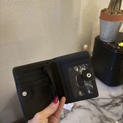 Small Black Wallet 