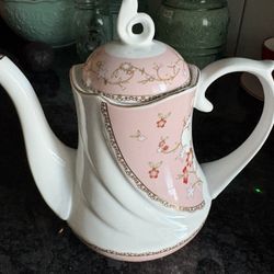 Pink Flower Tea Set