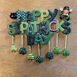 Ceramic Happy St. Patrick’s Day Sign