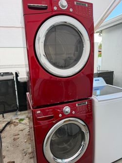 LG laundry Washer And Dryer 