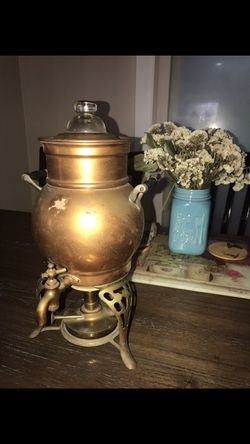 1906 coffee percolator