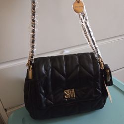 New SteveMadden Black Shoulder Purse $45