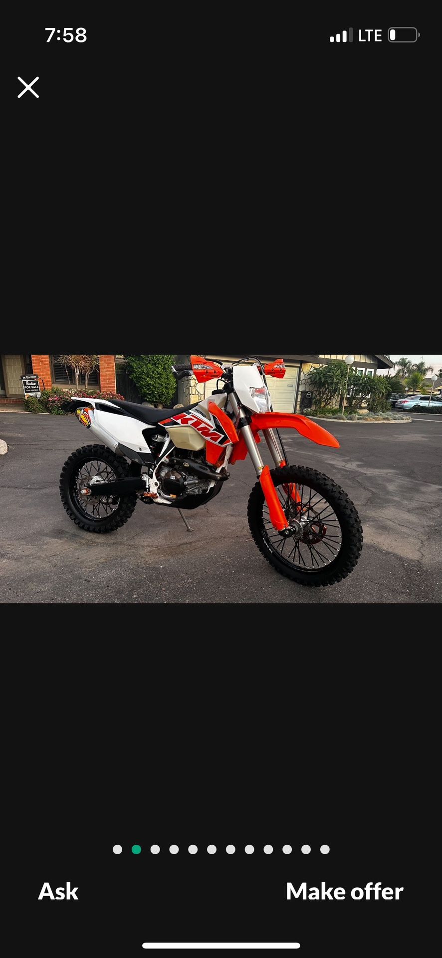 2016 Husqvarna 501 / KTM Conversion