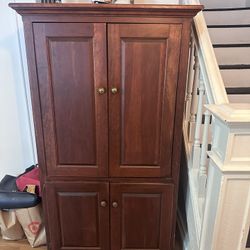 Solid Wood Armoire / Wardrobe