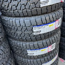 FALKEN WILDPEAK A/T4W 265/65R17 TIRES FOR SALE!!!!!!!