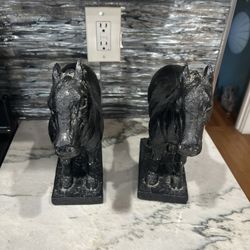 Paper Mache Horses. 12. x 11