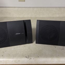 Bose Model 100 Pair Of Wired Home Theater Stereo Bookshelf Speakers -Tested Work