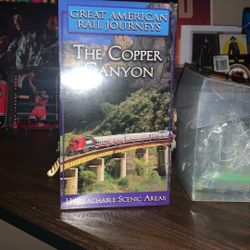The Copper Canyon Rail Journey Sealed VHS NOS 