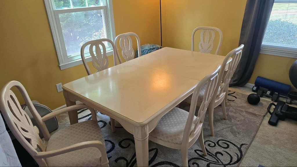 Bernhardt 7 Piece Dining Room Table