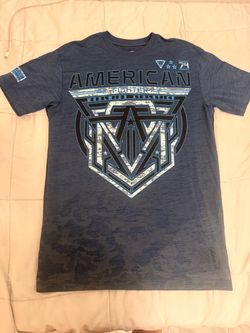 Men’s American fighter graphic T-shirt (size M)