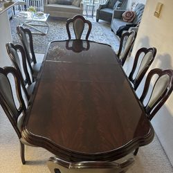 Classic Dining Table With Chairs!!!