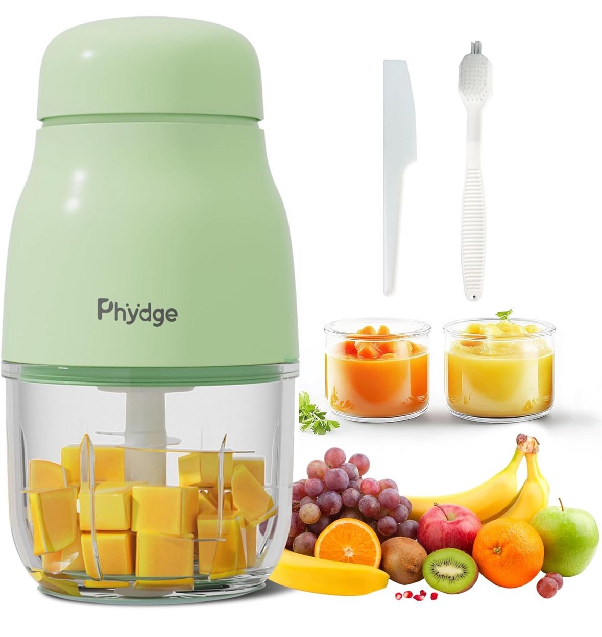 Baby Food Maker - Green Blender and Puree Maker