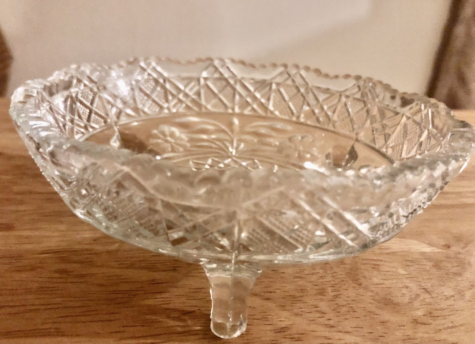 Glass Candy Dish