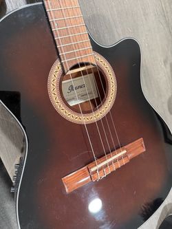 Brown Guitar