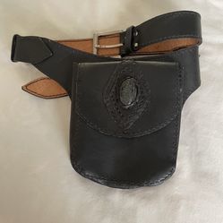 Leather Purse- Belt Bag