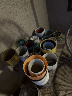 Random Pots And Planters